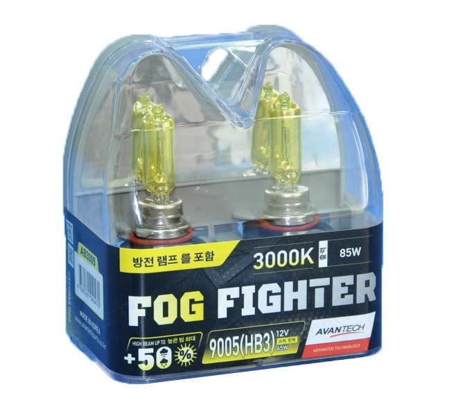 Автолампы AVANTECH HB3 FOG FIGHTER 12V-65W