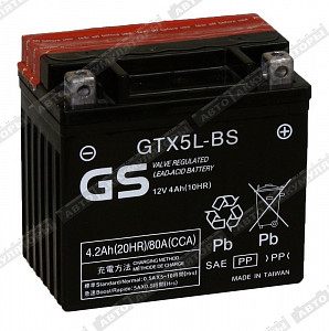 Мотоаккумулятор GTX5L-BS - фото Мотоаккумулятор GTX5L-BS - фото
