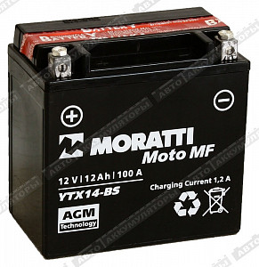 Мотоаккумулятор YTX14-BS (MEP12X14) - фото Мотоаккумулятор YTX14-BS (MEP12X14) - фото