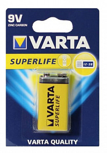 Элемент питания SuperLife 6F22 Крона 9V BL1 - фото Элемент питания SuperLife 6F22 Крона 9V BL1 - фото