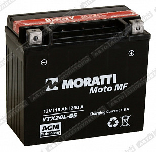 Мотоаккумулятор YTX20L-BS (MEP12X20) - фото Мотоаккумулятор YTX20L-BS (MEP12X20) - фото
