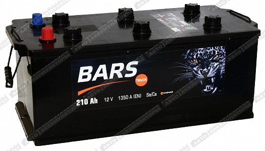 Грузовой аккумулятор 6СТ-210.4 L (конус) - фото Грузовой аккумулятор 6СТ-210.4 L (конус) - фото