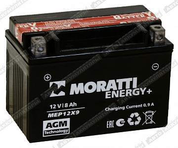 Мотоаккумулятор YTX9-BS (MEP12X9) - фото Мотоаккумулятор YTX9-BS (MEP12X9) - фото