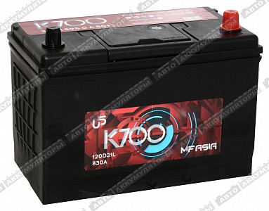 Автомобильный аккумулятор MF Asia 120D31L - фото