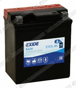 Мотоаккумулятор ETX7L-BS (YTX7L-BS) - фото Мотоаккумулятор ETX7L-BS (YTX7L-BS) - фото